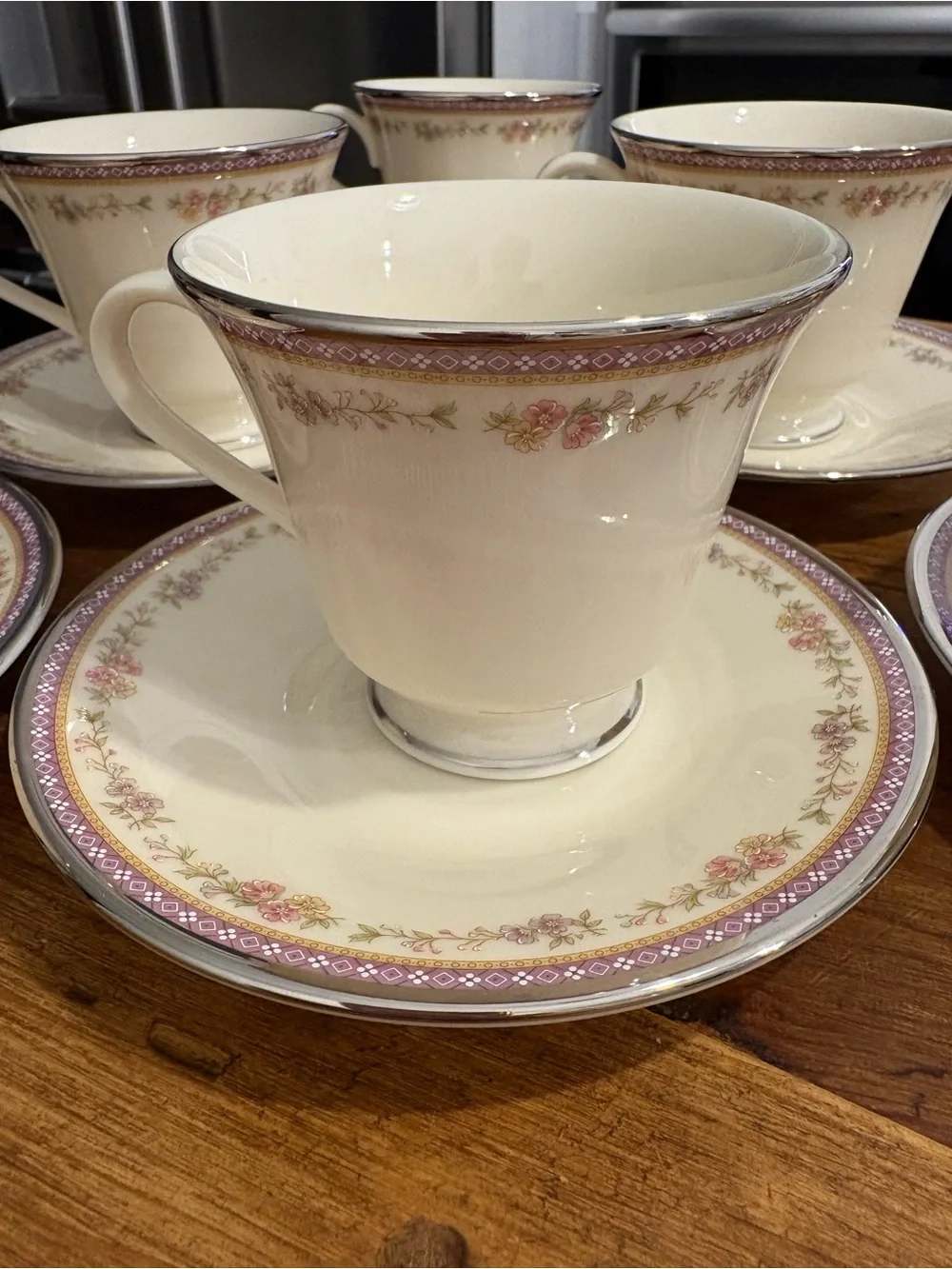 Lenox fine teacups